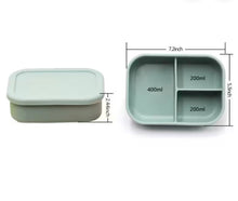 Load image into Gallery viewer, PRE-ORDER Personalised Silicone Bento Lunch Box | Blush
