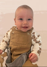 Load image into Gallery viewer, Cotton Dungarees | Brown
